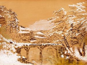 Landscape In The Hight Tatras In Winter (silence) by Laszlo Mednyanszky