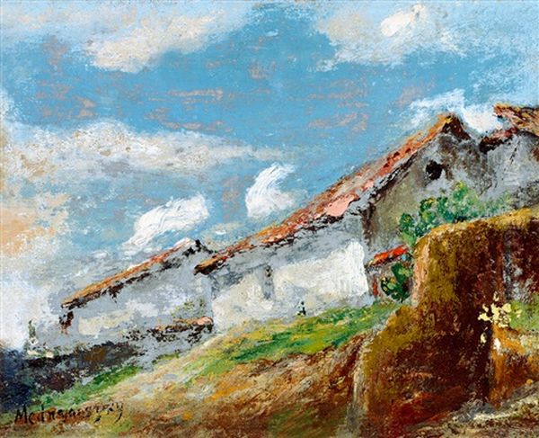 Sunlint Houses On The Hill - view 1