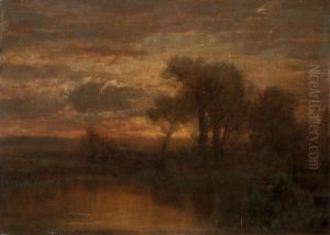 Vorabendliche Landschaft Vorabendliche Landschaft