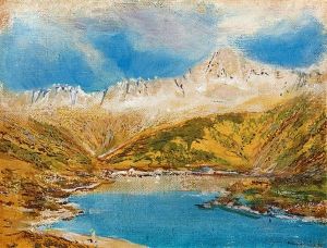 Landscape In The High-tatras by Laszlo Mednyanszky