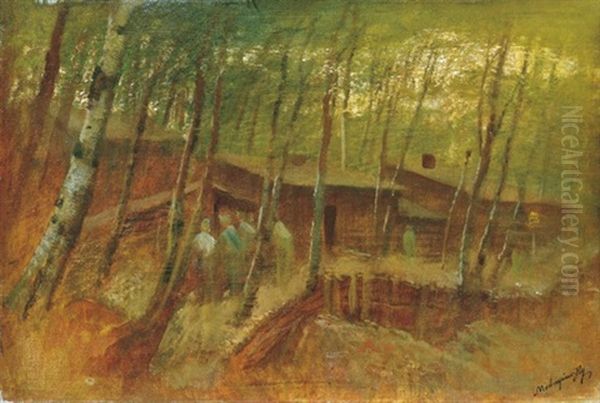 Soldiers In The Forest - view 1