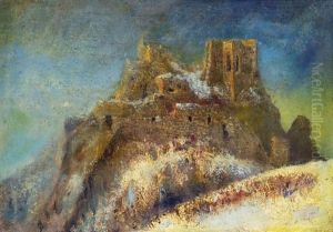 Ruins Of The Becko Castle by Laszlo Mednyanszky