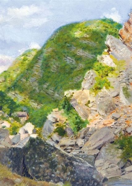 Rocky Hillside - view 1
