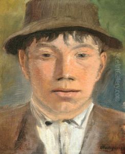 Boy Wearing A Hat