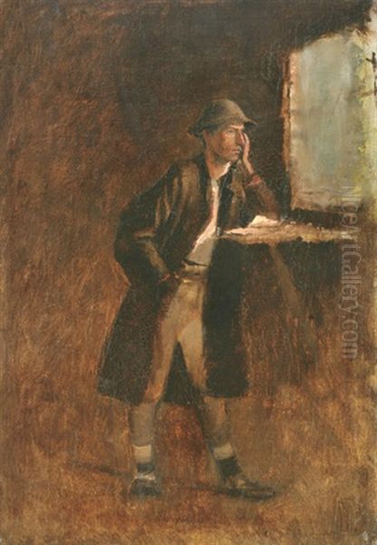 Tramp Standing At The Window - view 1