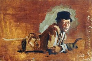 Without Work by Laszlo Mednyanszky