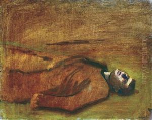 Dead Soldier by Laszlo Mednyanszky
