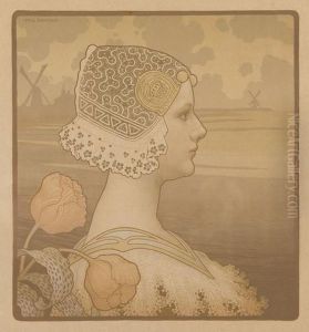 Konigin Wilhelmina by Paul Emile Berthon