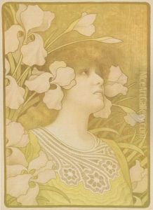 Sarah Bernhardt by Paul Emile Berthon
