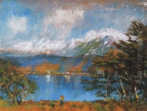 Tatrai Taj (landscape In The Tatra Mountains) by Laszlo Mednyanszky