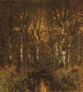 Oszi Hangulat (autumn Mood) by Laszlo Mednyanszky