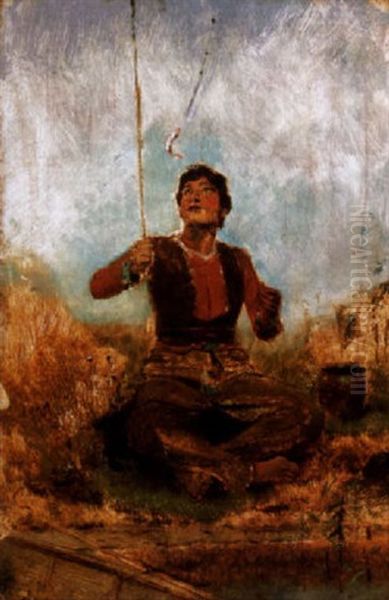 Horgaszo Fiu (fishing Boy) - view 1