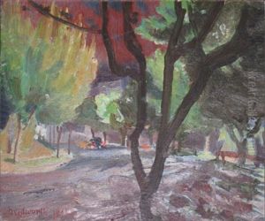 Park Scene by Frank Medworth