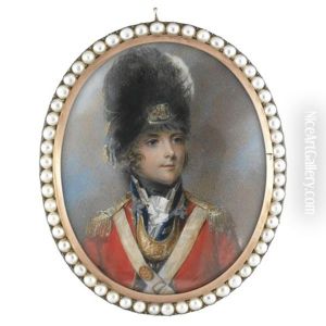 Portrait Of Lieutenant-colonel Thomas Grosvenor Wearing The Uniform Of The Grenadier Company Of The 3rd Foot Guards
