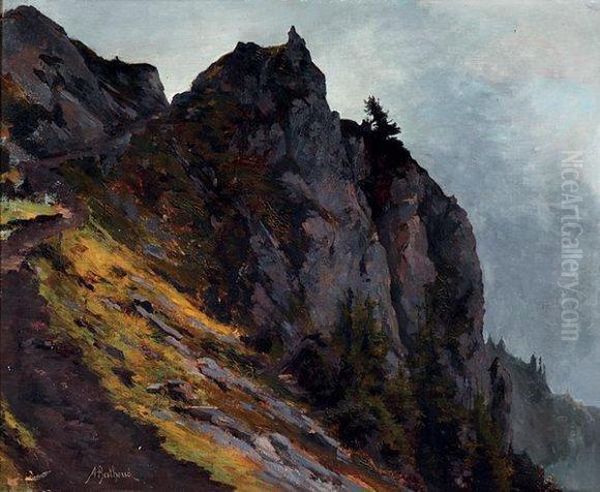 Paysage Alpestre Vers Neuchatel - view 1