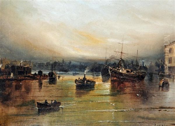 Fishing Boats Returning To Harbour - view 1