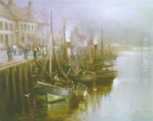 Moored Fishing Boats - view 1