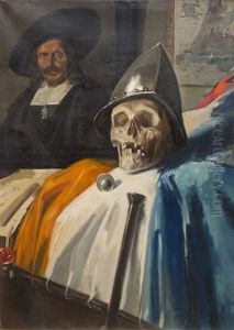 A Self-portrait With A Contemptuous Grimace, Decorated With The Insignia Of The Order Of The Golden Fleece