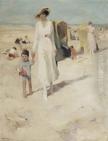 Strolling On The Beach - view 1