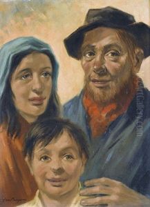 Eine Bauernfamilie