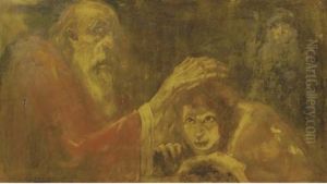The Sacrifice Of Isaac by Han Van Meegeren