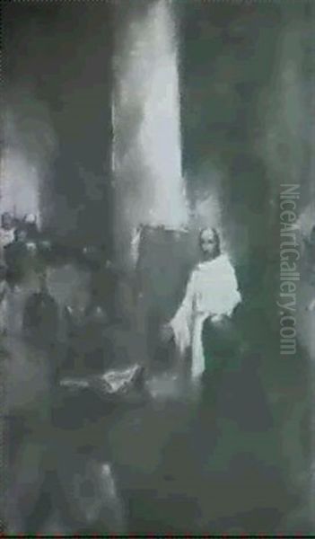 Jesus Preaching - view 1