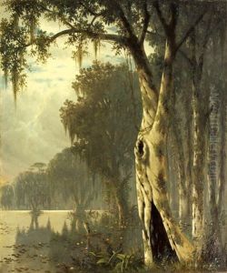 Near Bayou Plaquemine (louisiana) by Joseph Rusling Meeker