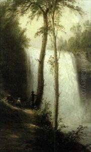 The Falls Of Minnehaha by Joseph Rusling Meeker