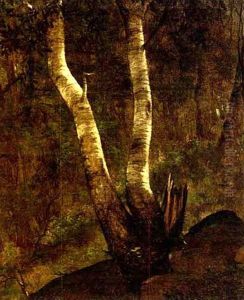 Birches On Lake Pepin by Joseph Rusling Meeker