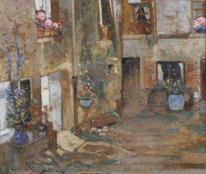 La Cour by Paul Francois Berthoud