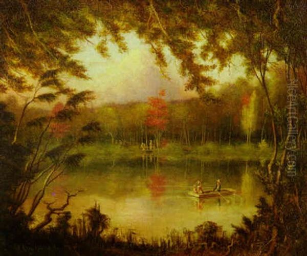 Boating, Early Autumn - view 1