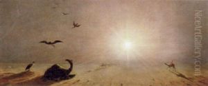 Desert Scene by Joseph Rusling Meeker