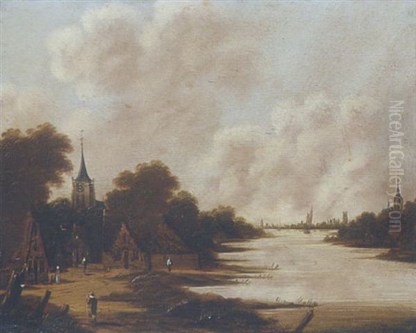 Flusslandschaft - view 1