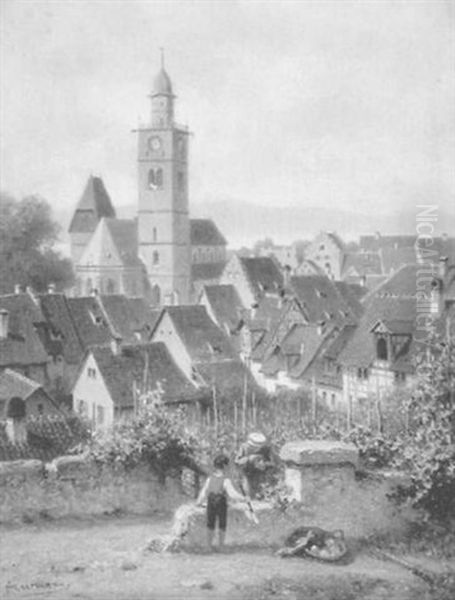 Blick Auf Uberlingen - view 1