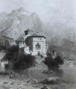 Schloss Toblino Am Tobliner See Bei Trient Schloss Toblino Am Tobliner See Bei Trient