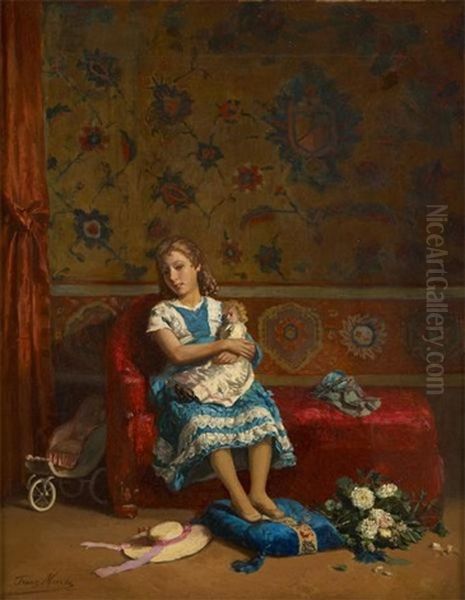 Jeune Fille Et Sa Poupee - view 1