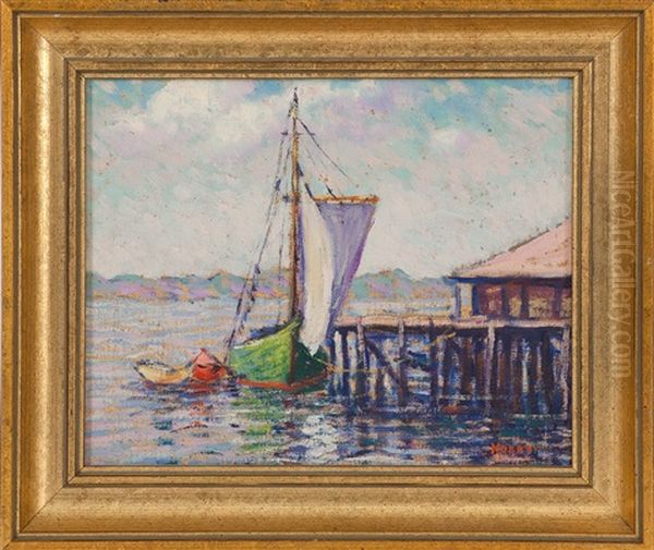 Boats At A Dock - view 1