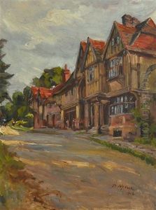 An English Village by Dora Meeson