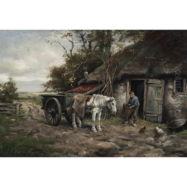 Morning Chores On The Farm - view 1