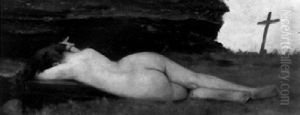 A Nude In A Landscape