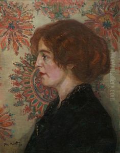 Portret Kobiety by Josef Mehoffer