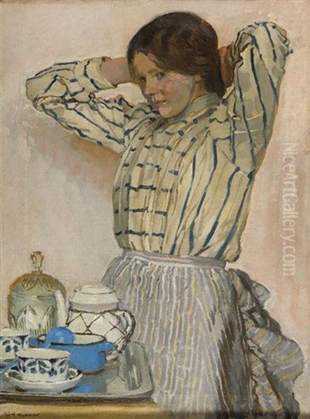 Girl With Coffe - view 1