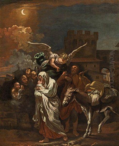 Flight Into Egypt by Lieven Mehus