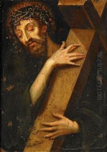Jesus Barande Korset by Lieven Mehus