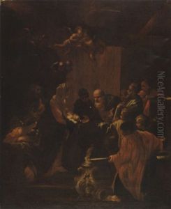 The Presentation In The Temple by Lieven Mehus
