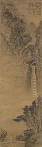 Running Streams And Endless Mountains (pair) by Mei Qing