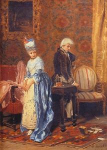 The Lovers' Tiff by Paolo Mei