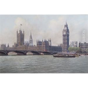 On The Thames Before Westminster