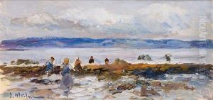 Mariscadoras by Eliseo Meifren y Roig