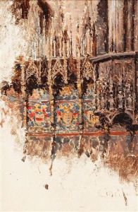 Coro De La Catedral De Barcelona by Eliseo Meifren y Roig